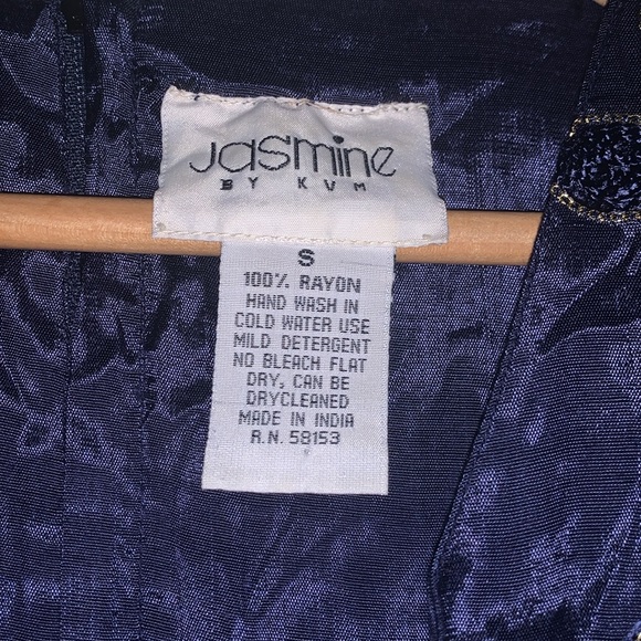 JASMINE BY KVM JUMPER PANTSUIT SZ Small Vintage 80s Romper - Picture 5 of 8